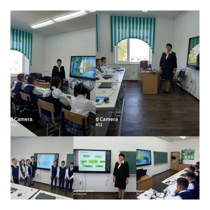 2022-2023 оқу жылының басталуына арналған "Терең білім, еңбекқорлық және отаншылдық қасиет" тақырыбында 1-9 сыныптарда сынып сағаттары өткізілді.